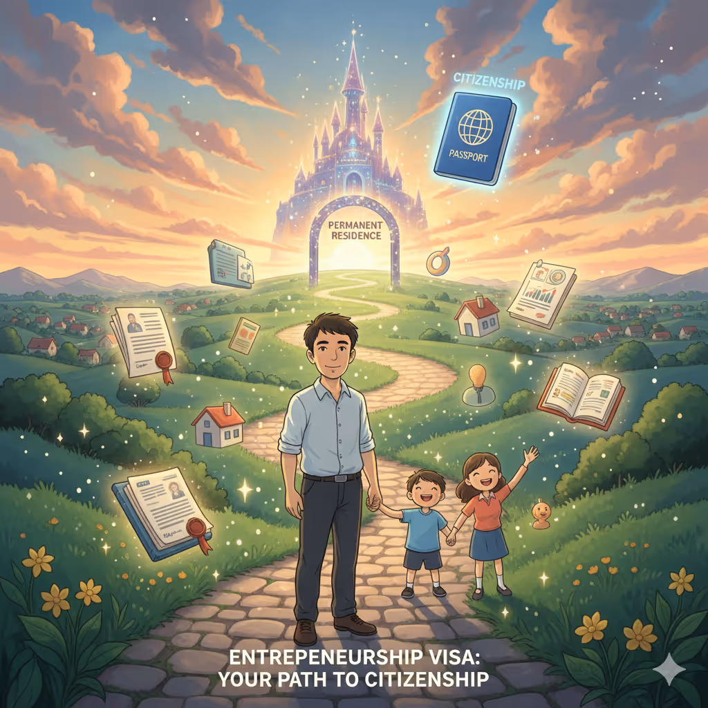 اقامت از طریق ویزای کارآفرینی